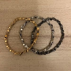Lia Sophia Stretch Bracelet Set